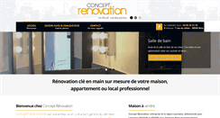 Desktop Screenshot of concept-renovation-interieur.com